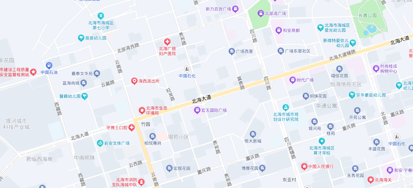 门店位置地图