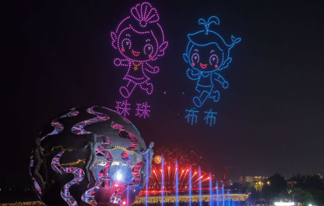 吉祥物珠珠与布布