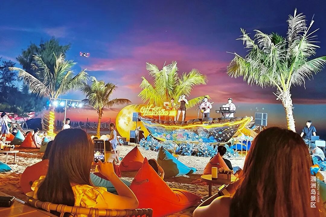 蓝桥落日橘海音乐会